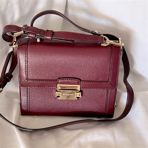 michael kors jayne small trunk bag|Jayne Small Pebbled Leather Trunk Bag .